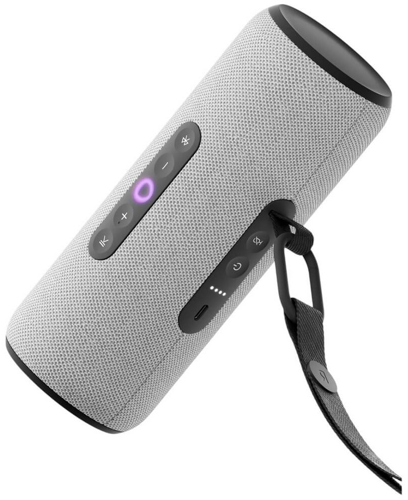 Умная колонка Яндекс Станция Стрит серый YNDX-00030GRY